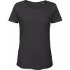 Dámská Trička B&C Dámské slubové tričko Inspire z bio bavlny Černá