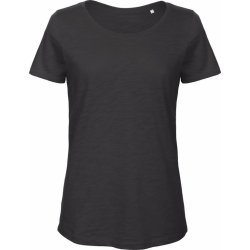 B&C Dámské slubové tričko Inspire z bio bavlny Černá