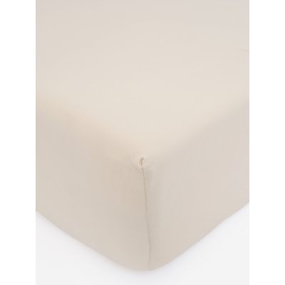 MKLuzkoviny.cz Jersey prostěradlo Classic přírodní 180x200 – Hledejceny.cz