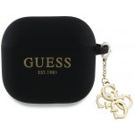 Guess AirPods 4 cover Silicone 4G Charm GUA4LECG4K – Zboží Živě