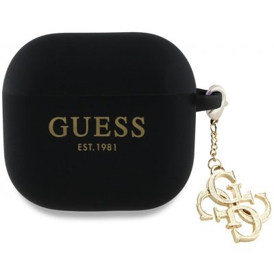 Guess AirPods 4 cover Silicone 4G Charm GUA4LECG4K – Zboží Živě
