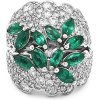 Prsteny Beny Jewellery zlatý se Smaragdy a diamanty 2010390