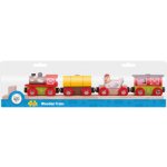 Bigjigs vláčkodráhy Vláček farma + 3 koleje Bigjigs – Zboží Dáma