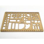 Koh-i-noor Šablona 749270 sanitární 6063 – Zboží Dáma