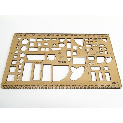 Koh-i-noor Šablona 749270 sanitární 6063 – Zboží Dáma