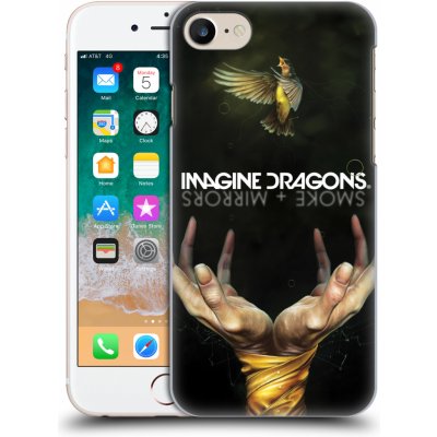 Plastové pouzdro pro mobil Apple Iphone 7/8/SE 2020 hudební skupina Imagine Dragons SMOKE and MIRRORS (Obal, kryt na mobil z plastu Apple Iphone 7/8/SE 2020 originální kryt Imagine Dragons náruč)