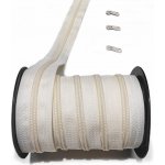 Zip spirálový ecru 5 mm metráž – Hledejceny.cz