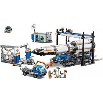 LEGO® City 60229 Montáž a přeprava vesmírné rakety