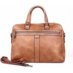 Velká pánská taška do ruky/crossbody hnědá – Hledejceny.cz