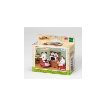 Sylvanian Families skříň s mikrovlnnou troubou