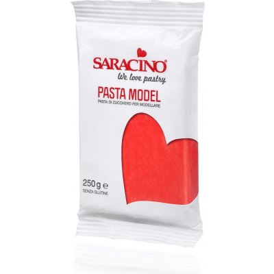 Saracino Modelovací hmota červená 250 g – Zboží Dáma