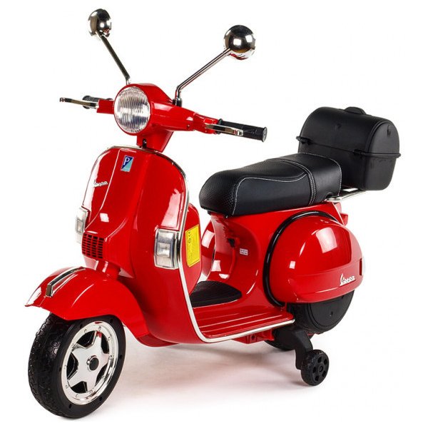Daimex licenční elektrická motorka pro děti skútr Piaggio Vespa PX150  lakovaný červená od 3 980 Kč - Heureka.cz