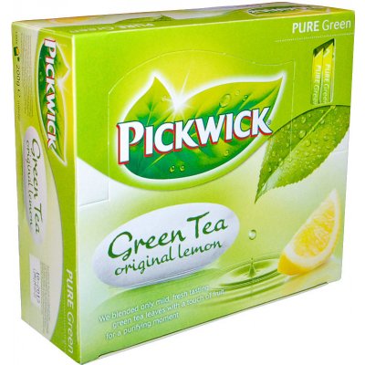 Pickwick Čaj Zelený s citronem 100 ks – Zboží Mobilmania
