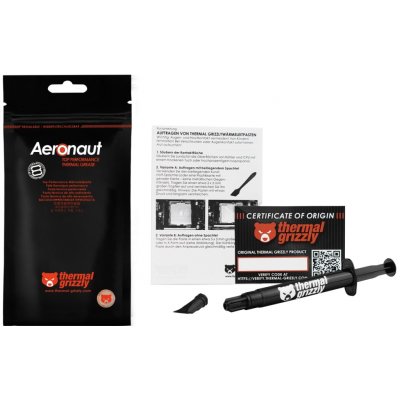 Thermal Grizzly Aeronaut 3,9 g TG-A-015-R – Zboží Živě