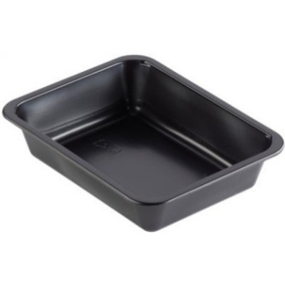 ECOFOL Plastová zatavovací miska LIGHT 3D černá PP 227x178x50 mm ideal pack® bal/50 ks – Zboží Dáma