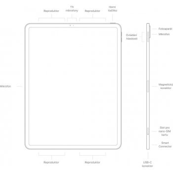 Apple iPad Pro 11 (2020) Wi-Fi 256GB Silver MXDD2FD/A