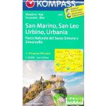 Marino San Leo Urbino Urbania 1:50t mapa 2455 – Sleviste.cz