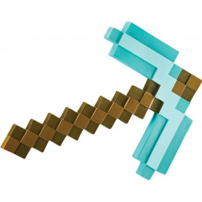 Curepink plastová replika krumpáče Minecraft Diamond Pickaxe 40 x 29 x 2 cm plast DSG65685 – Hledejceny.cz