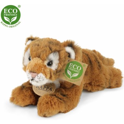 Eco-Friendly tygr hnědý ležící 17 cm – Zboží Mobilmania