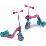 Smoby koloběžka a odrážedlo 2v1 tříkolová 750603 růžové – Zbozi.Blesk.cz