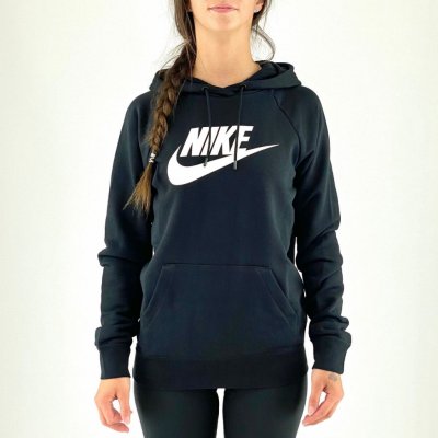 Nike W NSW essential hoodie PO černá – Zboží Mobilmania
