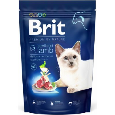 Brit Premium by Nature Cat Sterilized Lamb 1,5 kg – Zbozi.Blesk.cz
