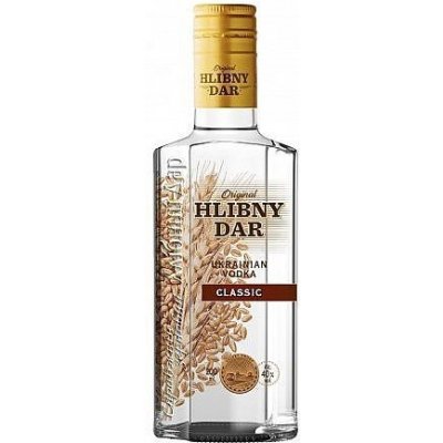 Vodka Hlibny Dar classic 40% 0,2 l (holá láhev) – Sleviste.cz