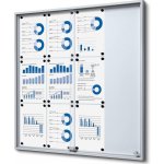 Jansen Display interiérová vitrína 12 x A4 – Zboží Živě