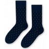 Steven 056 205 vzor pánské ponožky tmavě modré