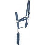 HARRY'S HORSE Ohlávka s vodítkem Initial modrá – Zboží Dáma