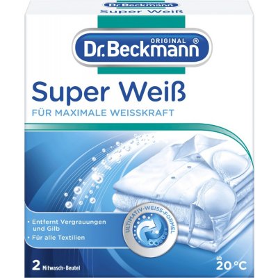 Dr. Beckmann speciální bělící sáčky na prádlo 2 x 40 g – Zboží Mobilmania