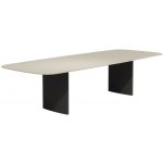 Tribu Jídelní stůl Lucca, obdélníkový 320x125x75,6 cm, rám hliník linen, deska keramika dekor sabbia – Hledejceny.cz