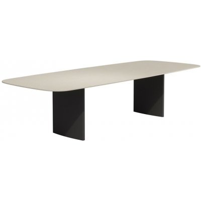 Tribu Jídelní stůl Lucca, obdélníkový 320x125x75,6 cm, rám hliník linen, deska keramika dekor sabbia – Hledejceny.cz