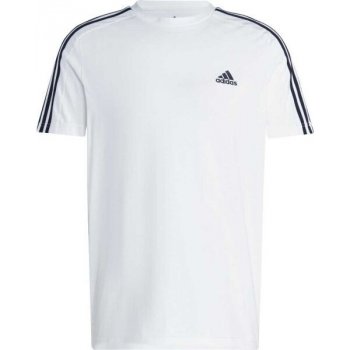 adidas T-shirt Essentials Single Jersey 3-Stripes T-shirt IC9336 Bílá