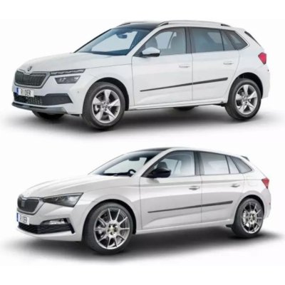 Škoda Scala, Kamiq-Boční ochranné lišty RIDER F-14-27 | Zboží Auto