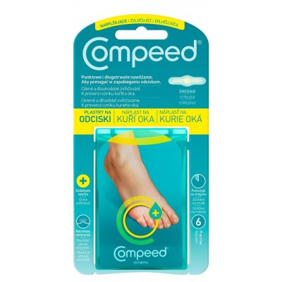 Compeed náplast na kuří oka 6 ks – Zbozi.Blesk.cz