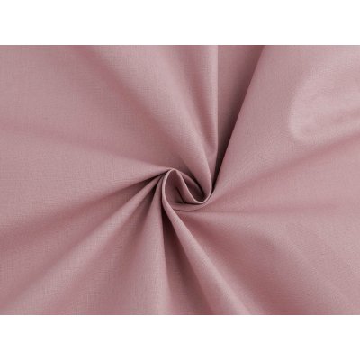 Bavlněná látka / plátno jednobarevná šíře 220 cm Varianta: (76) starorůžová, Balení: 1 m – Sleviste.cz