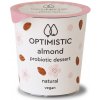Rostlinné alternativy jogurtů Optimistic mandlový dezert Natural 375 g