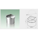 JAP Nerezová Spojka madla, AISI 304 – Zboží Mobilmania