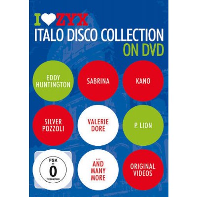 Various - I Love ZYX Italo Disco Collection On DVD DVD – Hledejceny.cz