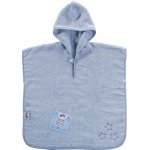BIO bavlněné froté pončo XKKO Organic Baby Blue Stars – Hledejceny.cz