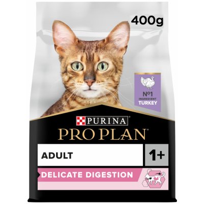 Pro Plan Cat Adult Delicate Digestion krůta 0,4 kg – Zboží Mobilmania