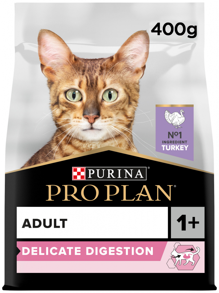 Pro Plan Cat Adult Delicate Digestion krůta 0,4 kg