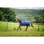 Amigo Deka výběhová Plus s krkem navy titanium grey & silver – Zboží Dáma