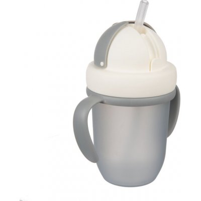 Canpol babies hrníček se silikonovou slámkou Matt růžový 210 ml – Zboží Dáma