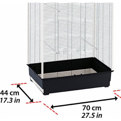 Ferplast NOTA Náhradní vanička pro ptačí voliéru, 70x44 cm – Zbozi.Blesk.cz