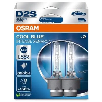 Xenonová výbojka OSRAM XENARC COOL BLUE INTENSE NEXTGEN D2S +150 % 35W 66240CBN-2HB | Zboží Auto