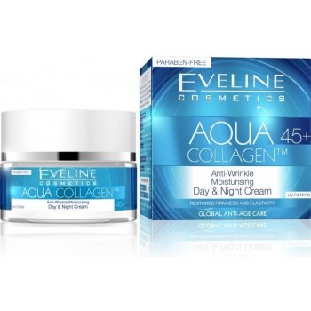 Eveline Aqua Collagen denní a noční krém 45+ 50 ml