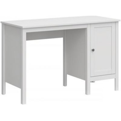 Kondela PC stůl Olje 1D/1155, bílá – Sleviste.cz