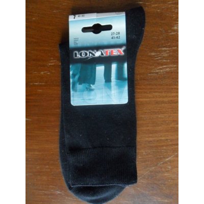 Lonatex 53390 pánské ponožky černá